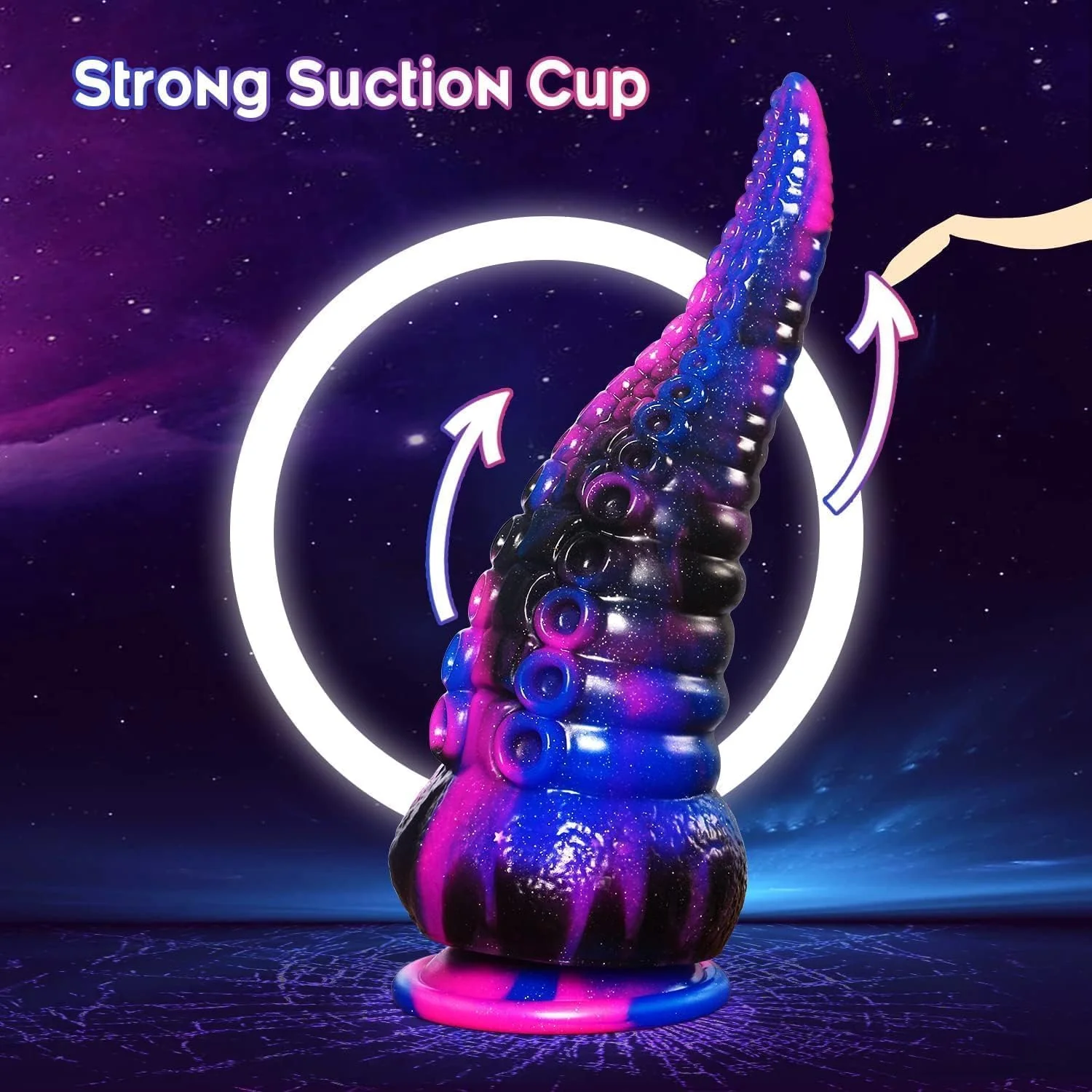 Monster Silicone Anal Dildo with Strong Suction Cup - Image 5