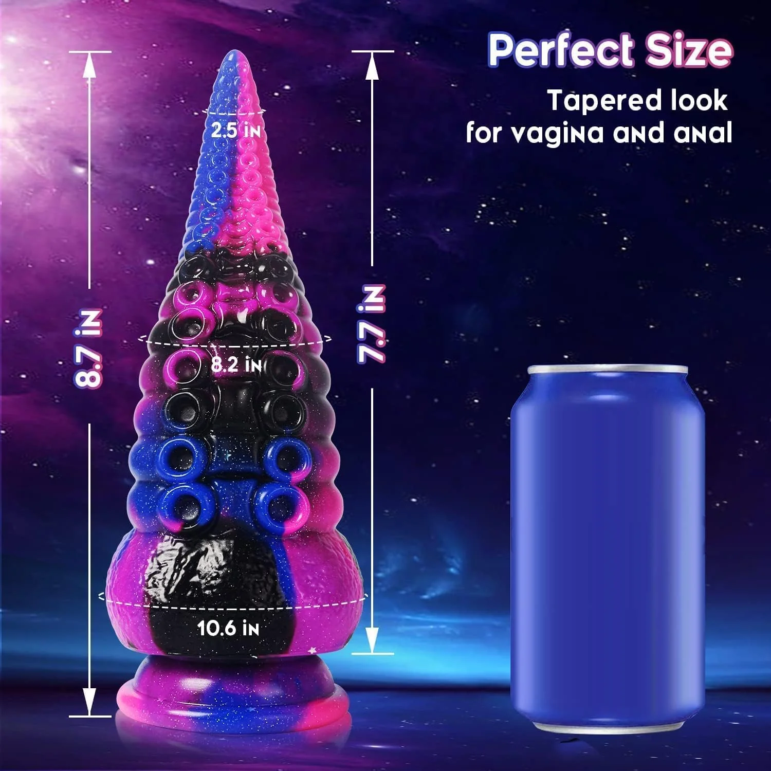 Monster Silicone Anal Dildo with Strong Suction Cup - Image 6