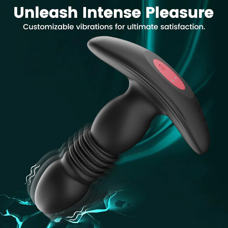 Multi-Speed Expanding Vibrating Anal Plug with Remote Control - Image 2