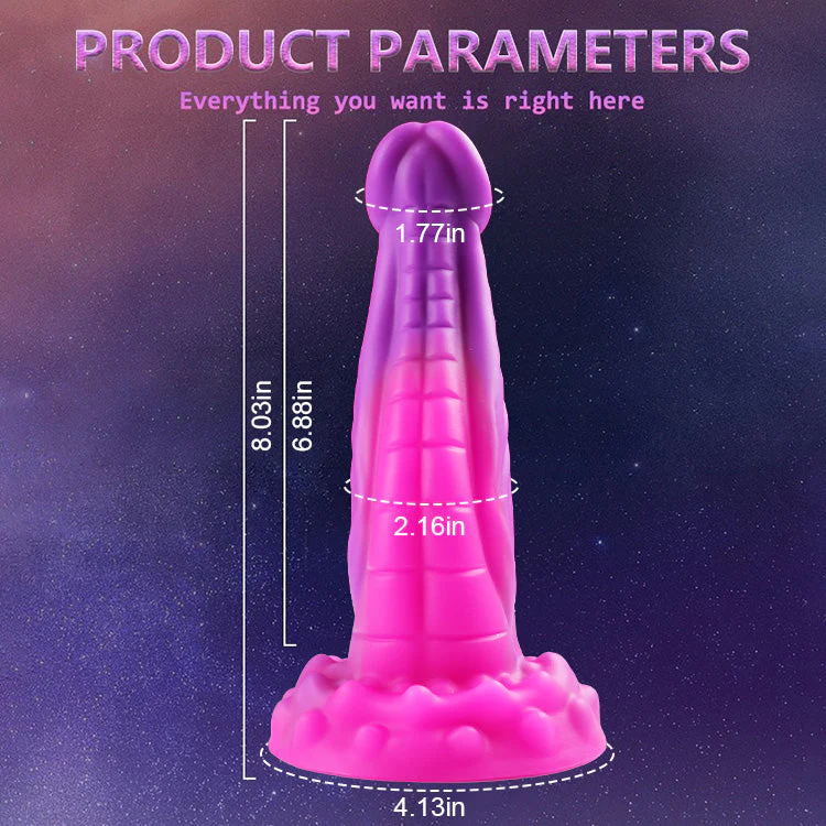 6.88 inch 17.5 cm Nebula Vibe Dildo - Image 7