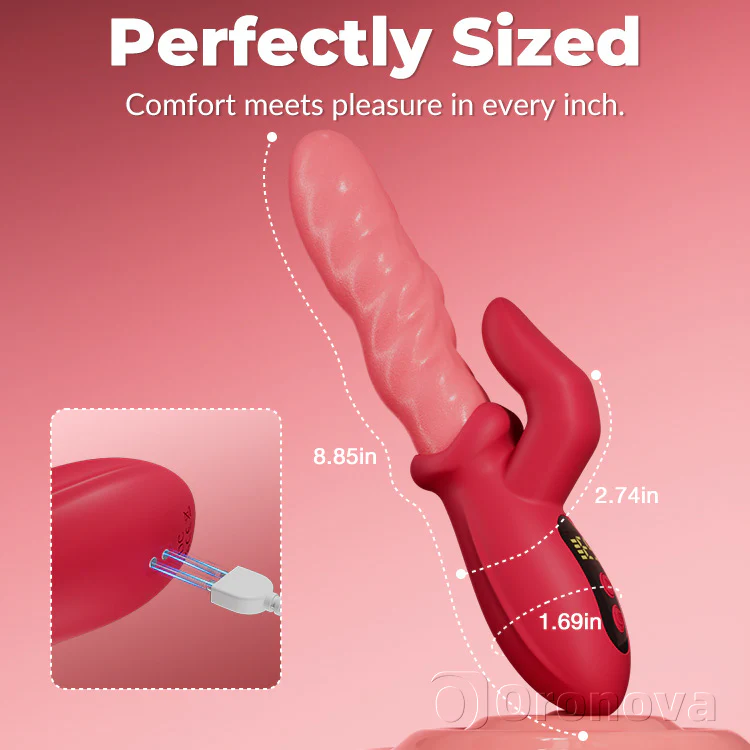 Peristaltic Thrusting Vibrator – Twisting, Clitoral Stimulation, Waterproof - Image 8