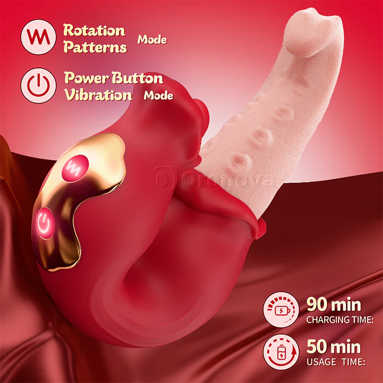 Pleasure Pulse - Rotating G-Spot Vibrator with Dual Vibrations - Image 8