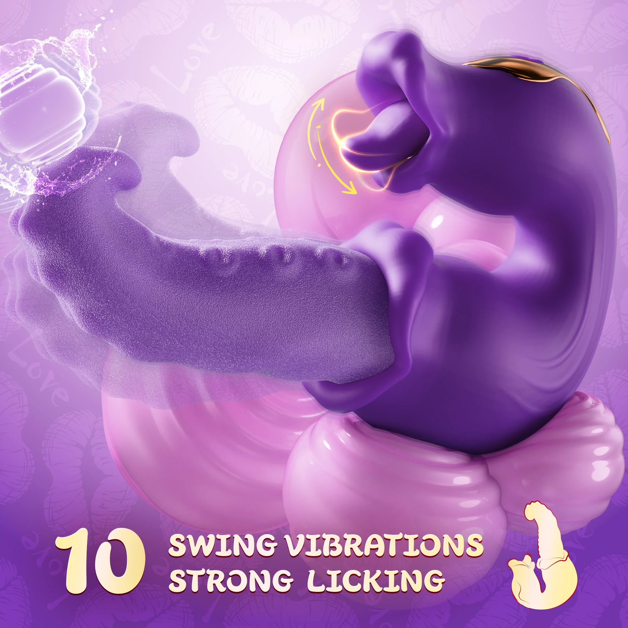 Pleasure Pulse - Rotating G-Spot Vibrator with Dual Vibrations - Image 9
