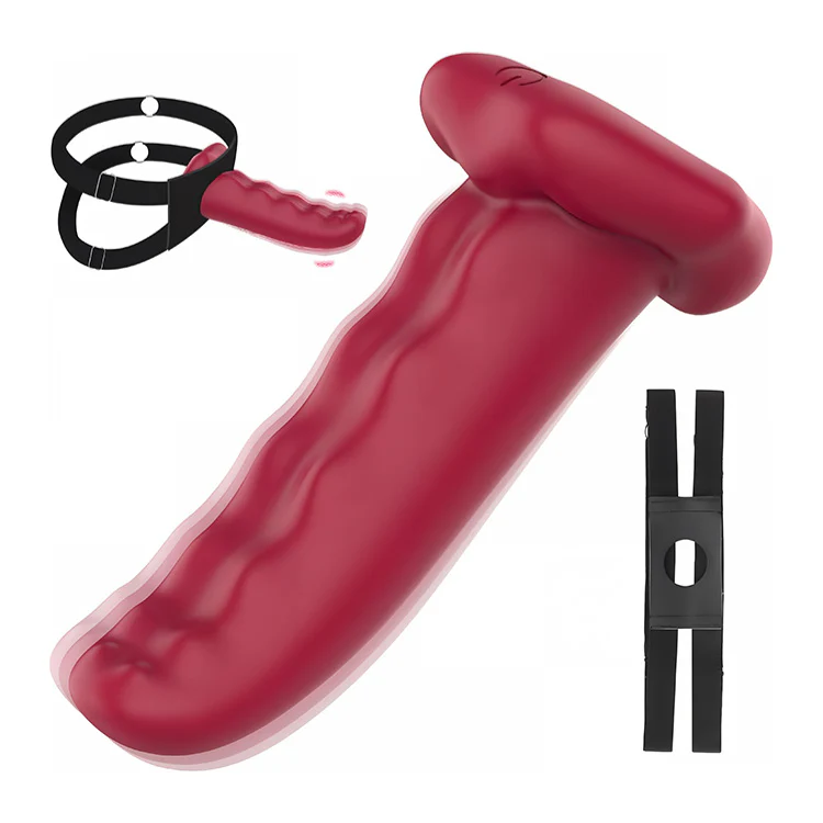 Portable Vibrating Penis Finger Sleeve – G-Spot & Clitoral Stimulation - Image 2