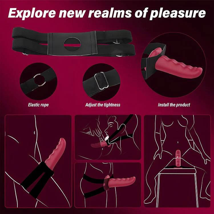 Portable Vibrating Penis Finger Sleeve – G-Spot & Clitoral Stimulation - Image 3