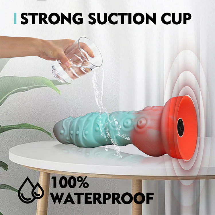 6.30 inch 16 cm Poseidon Pulse Remote Dildo - Image 7