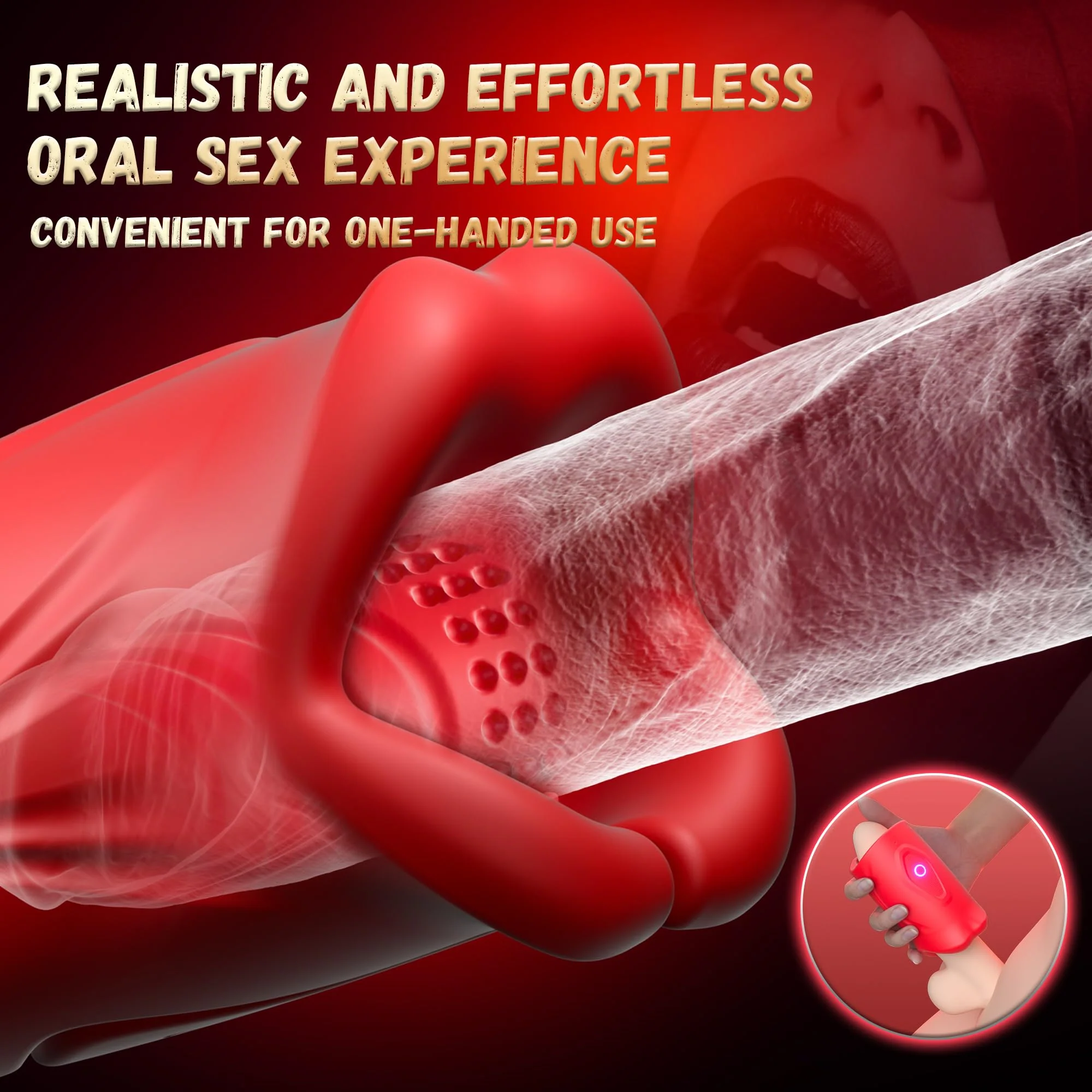Powerful Hands-Free Masturbation Cup with 9 Vibration Modes - Image 4
