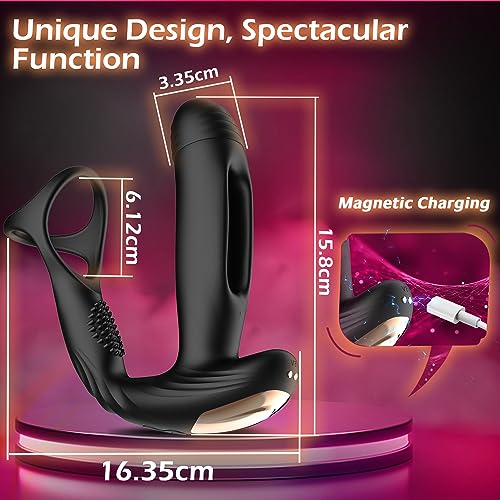 Prostate Massager with 10 Flapping & Vibration Settings - Image 3
