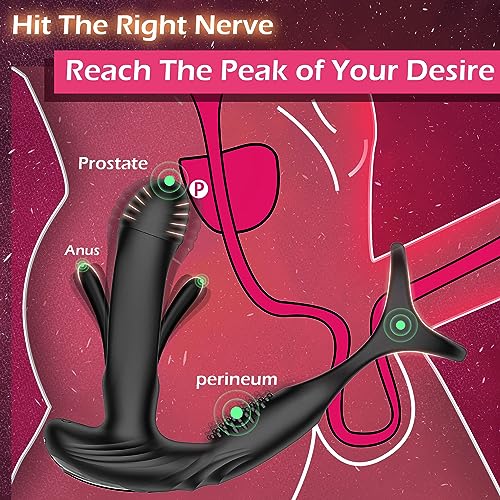 Prostate Massager with 10 Flapping & Vibration Settings - Image 5