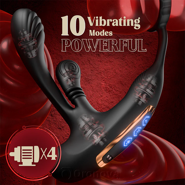 Prostate Massager with Gyration Function and Triple Vibrantions - Image 3