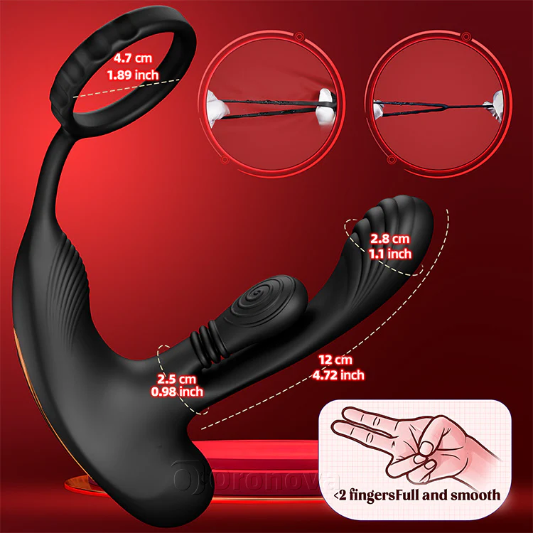 Prostate Massager with Gyration Function and Triple Vibrantions - Image 7