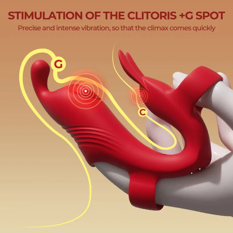 Rabbit Finger Vibrator for Women – Clitoral & Nipple Stimulator with G-Spot Massager - Image 13
