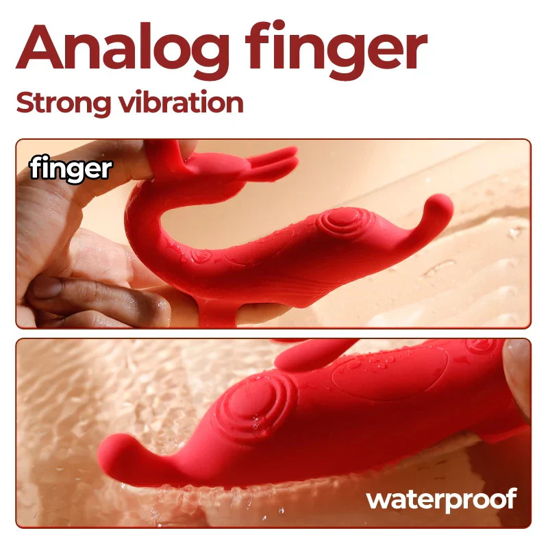 Rabbit Finger Vibrator for Women – Clitoral & Nipple Stimulator with G-Spot Massager - Image 14