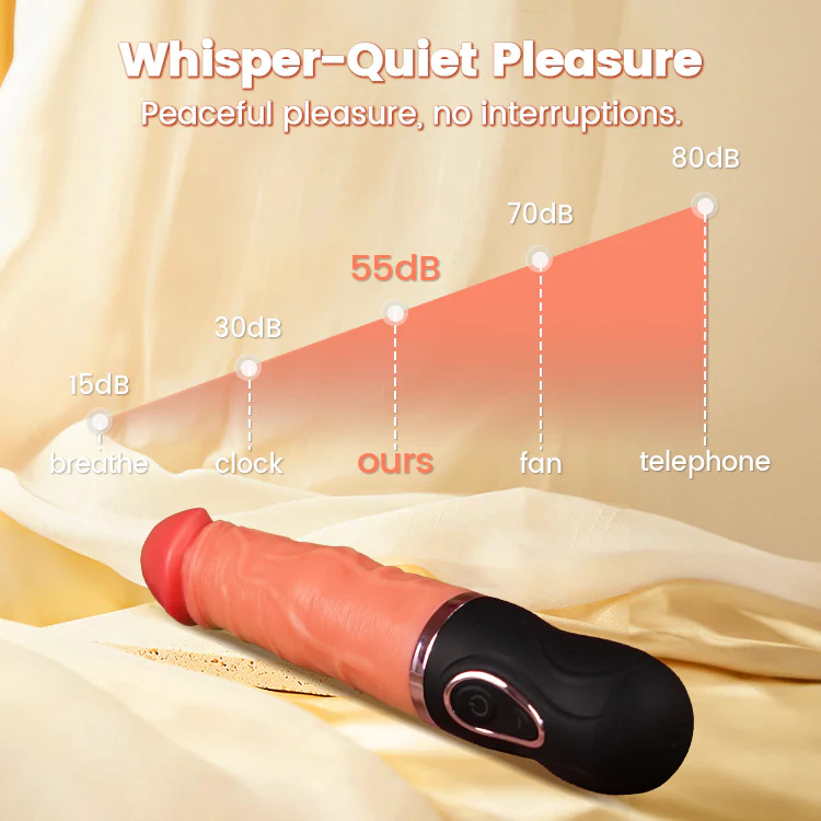 Realistic Heating & Vibration Stimulation Vibrator with Touch Activation - Image 6