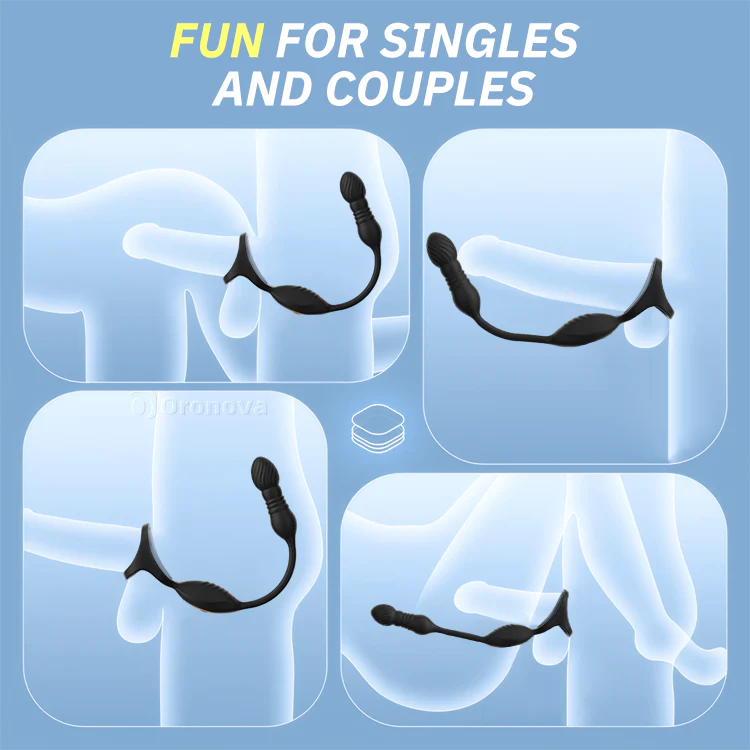 Remote Thrusting Prostate Massager with 10 Vibrating Functions - Image 5