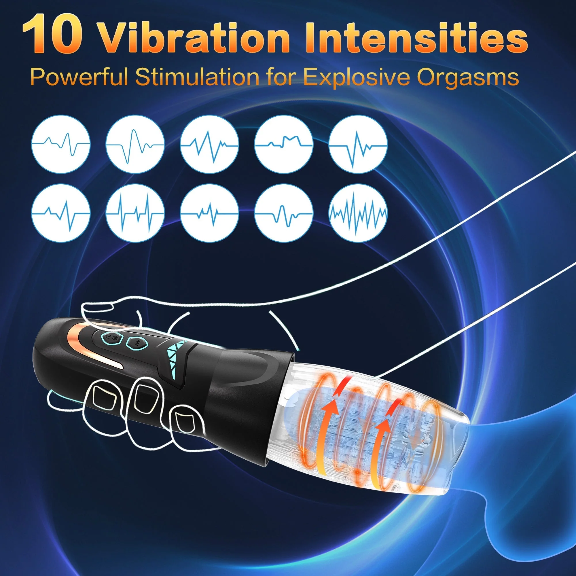 Automatic Masturbator with Vibration & Rotation - Image 3