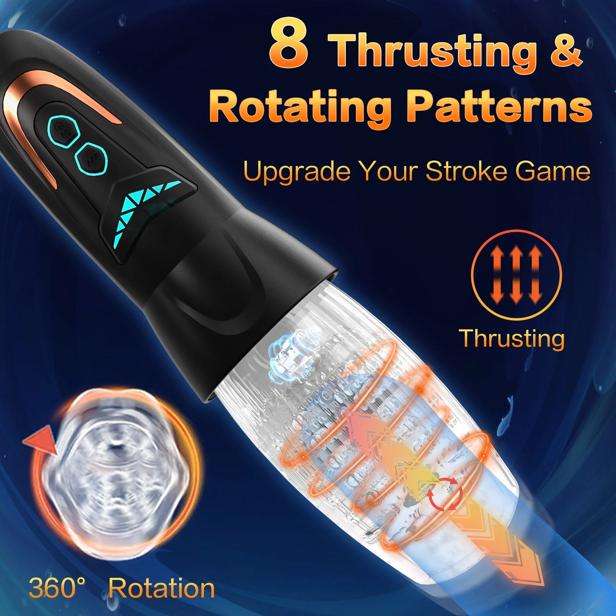 Automatic Masturbator with Vibration & Rotation - Image 4