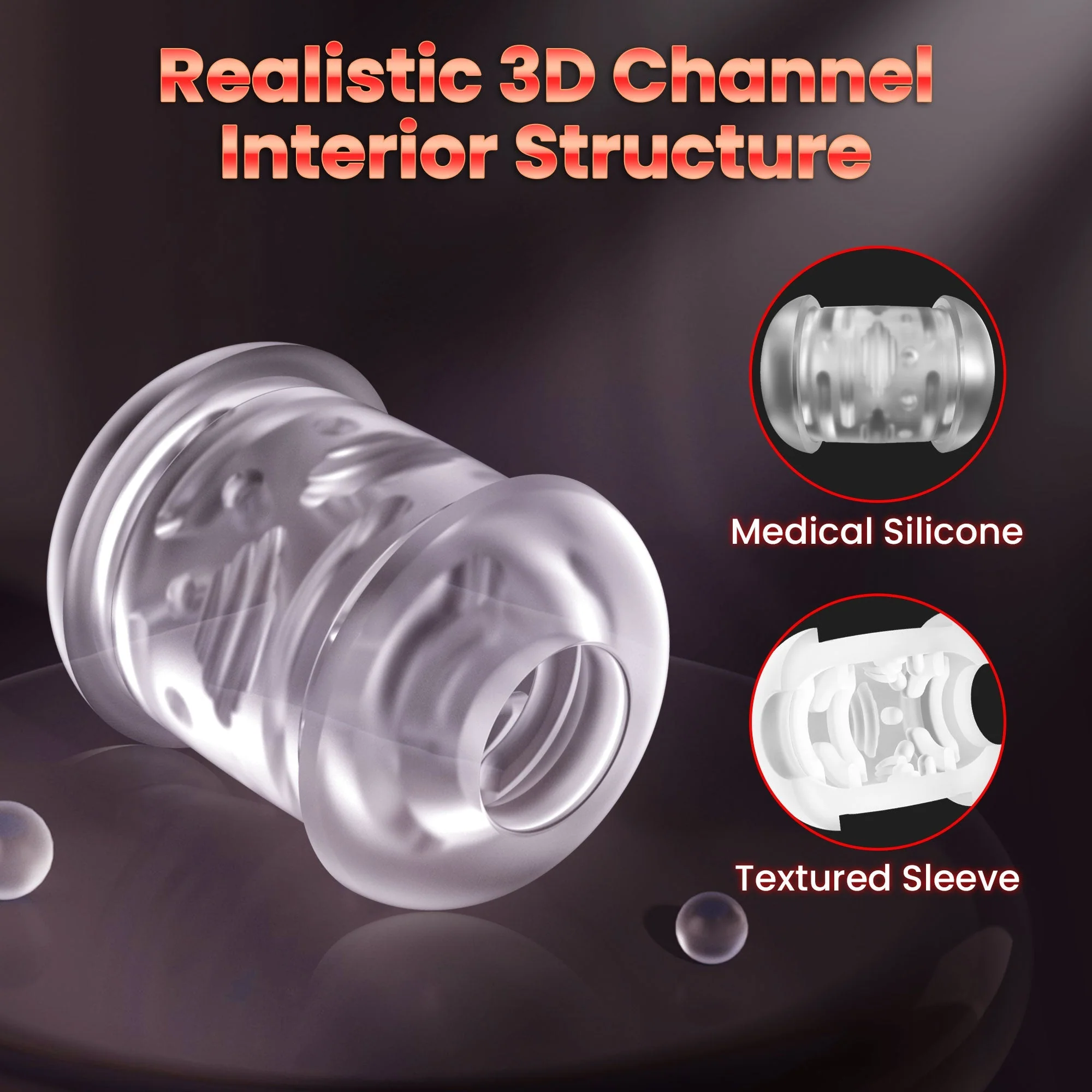 Thrusting Male Masturbator with Vibratiions & Handle - Image 8