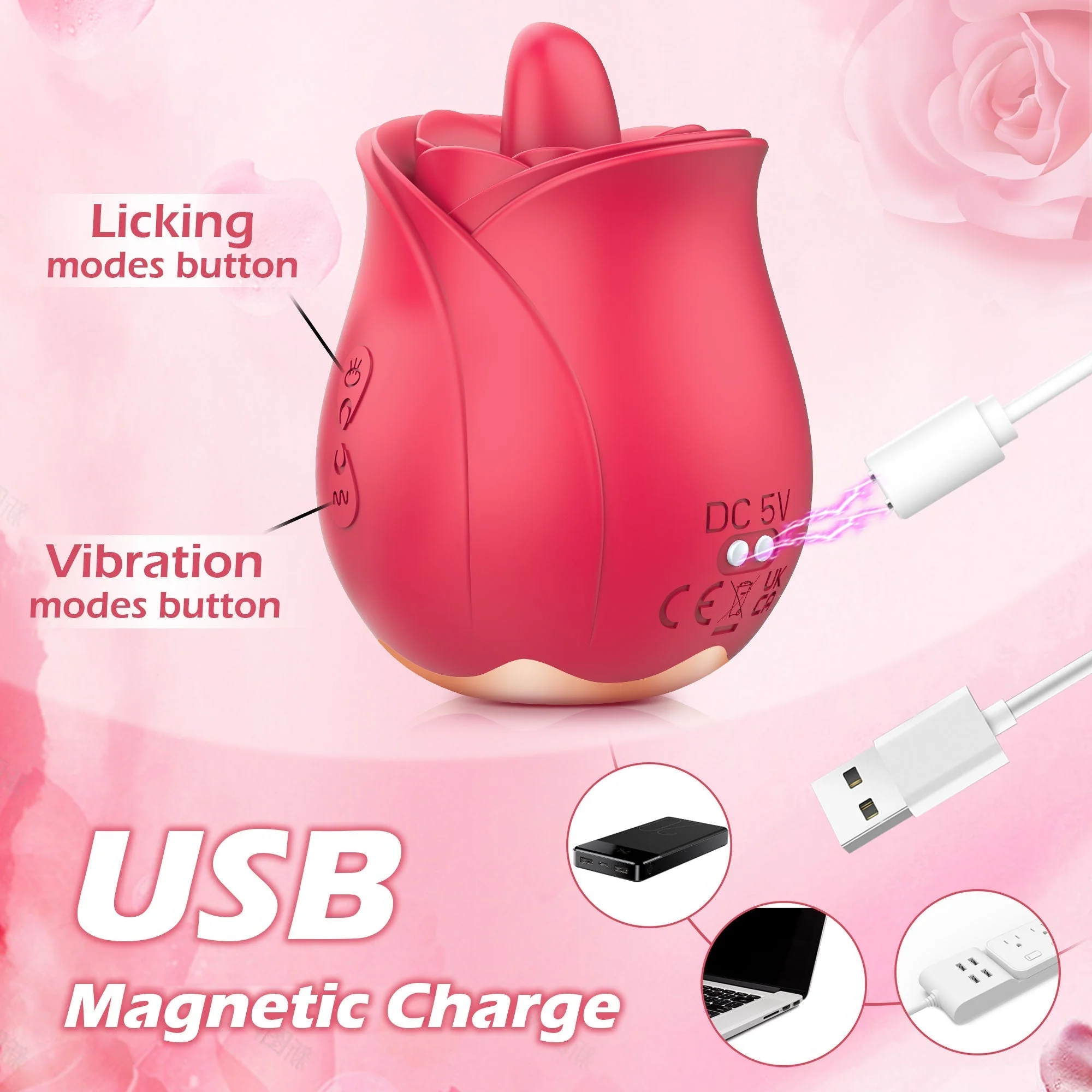 Rose Licking Vibrator - Image 5