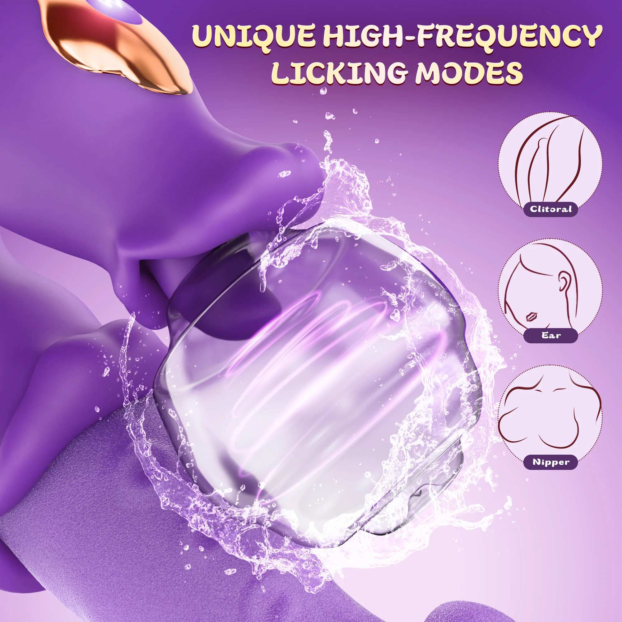 Rotating Tongue G-spot Vibrator with Dual Vibration - Image 7