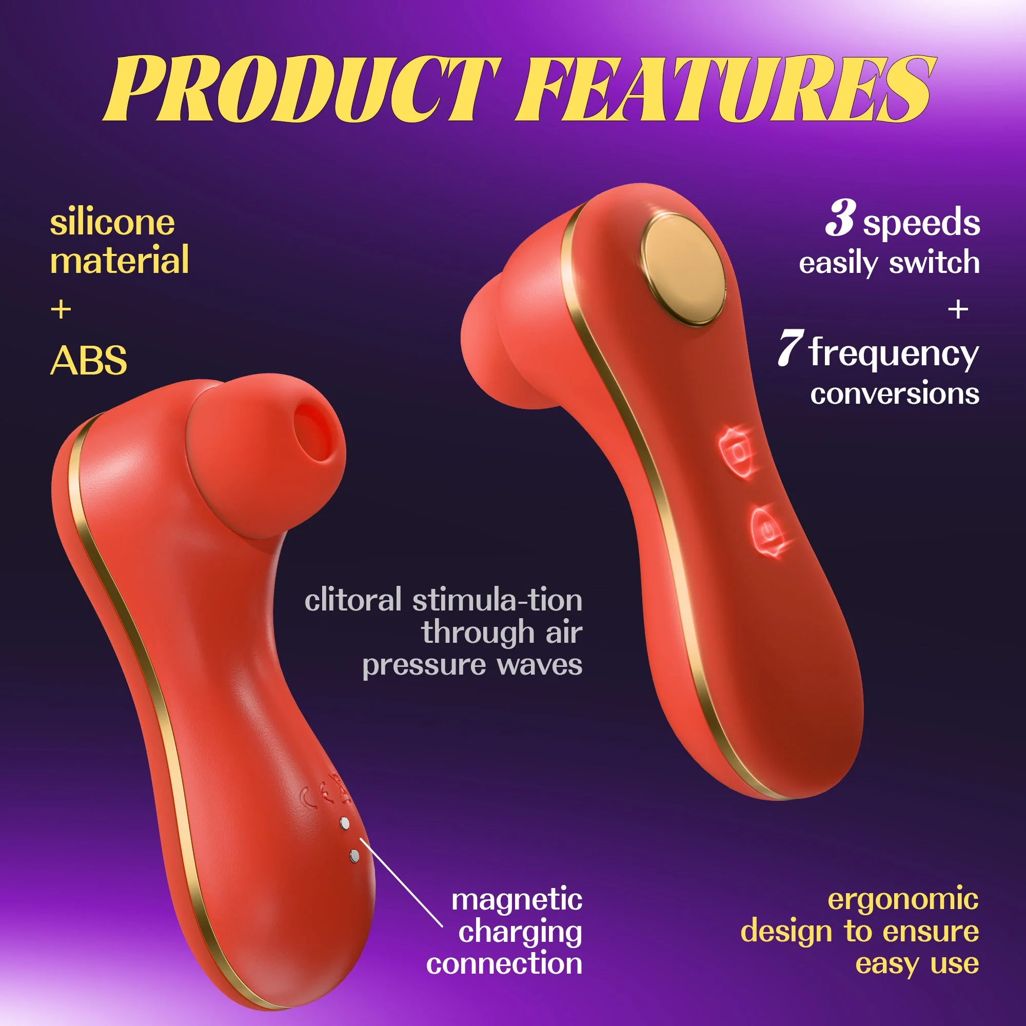 Mini Sucking Clit Vibrator - Image 3