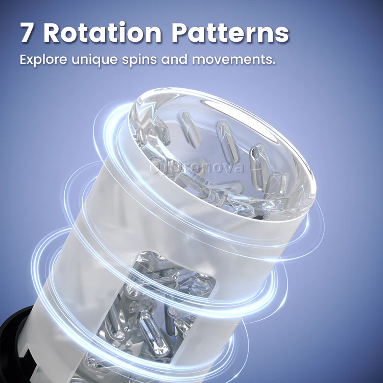 Automatic Male Masturbator with Suction, Rotating Function & Licking Tongue - Image 4