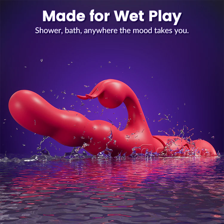 Suction Cup Vibrator—Dual Stimulation for Clitoris and G-Spot, Waterproof - Image 6