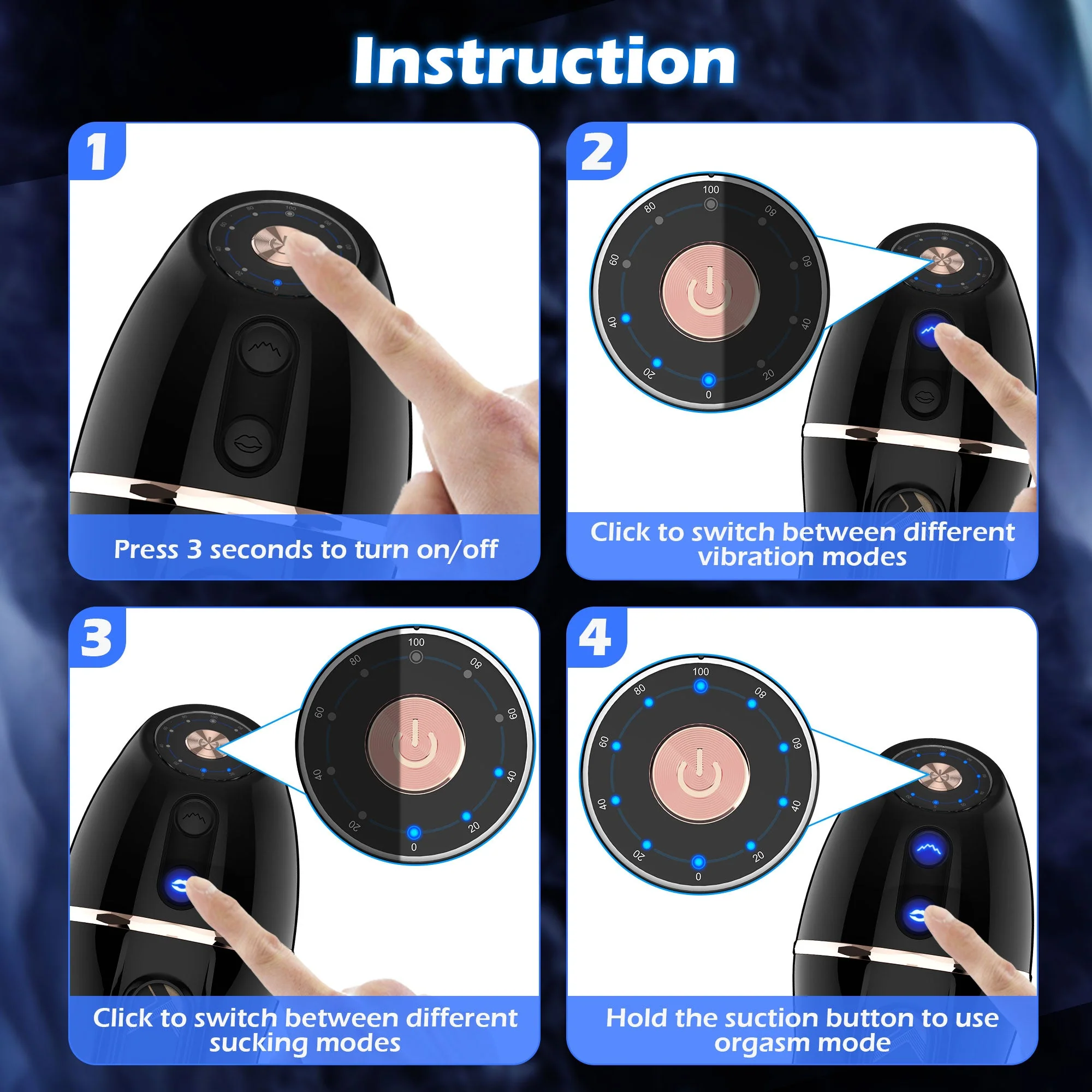 Automatic Masturbator with Suction & Vibration - Image 6