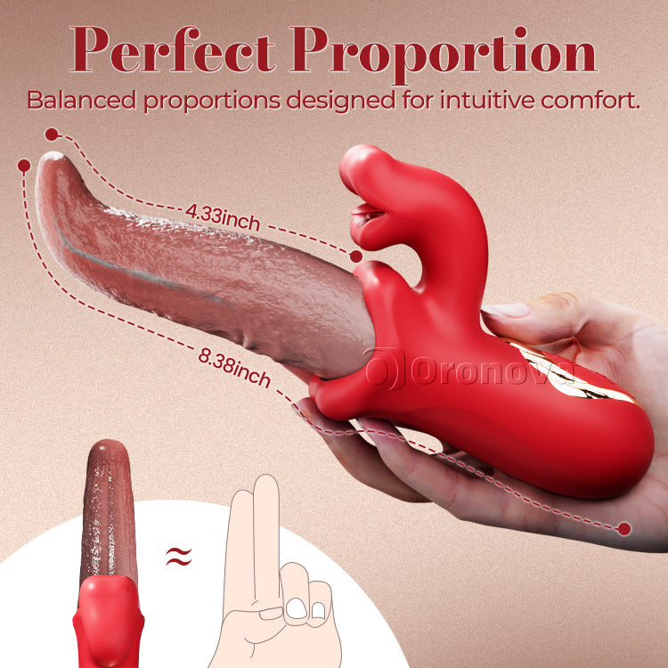 Swinging Tongue Licking Vibrator Tongue Teasing and Oscillation - Image 8