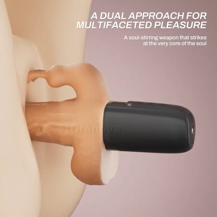 Thrusting Dildo with 10 Vibrations - Image 6