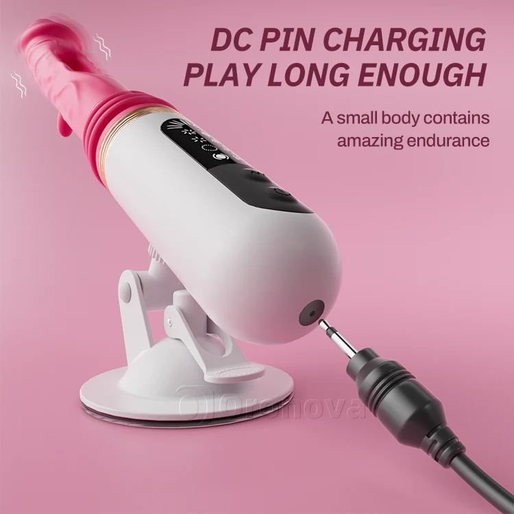 Thrusting Dildo Vibrator with Extending Motion & Flapping - Image 5