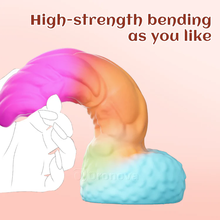 8 Inch 21cm Realistic Silicone Dildo with Strong Suction Base - Image 3