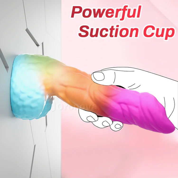 8 Inch 21cm Realistic Silicone Dildo with Strong Suction Base - Image 4