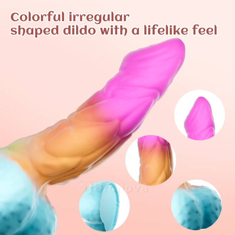 8 Inch 21cm Realistic Silicone Dildo with Strong Suction Base - Image 5