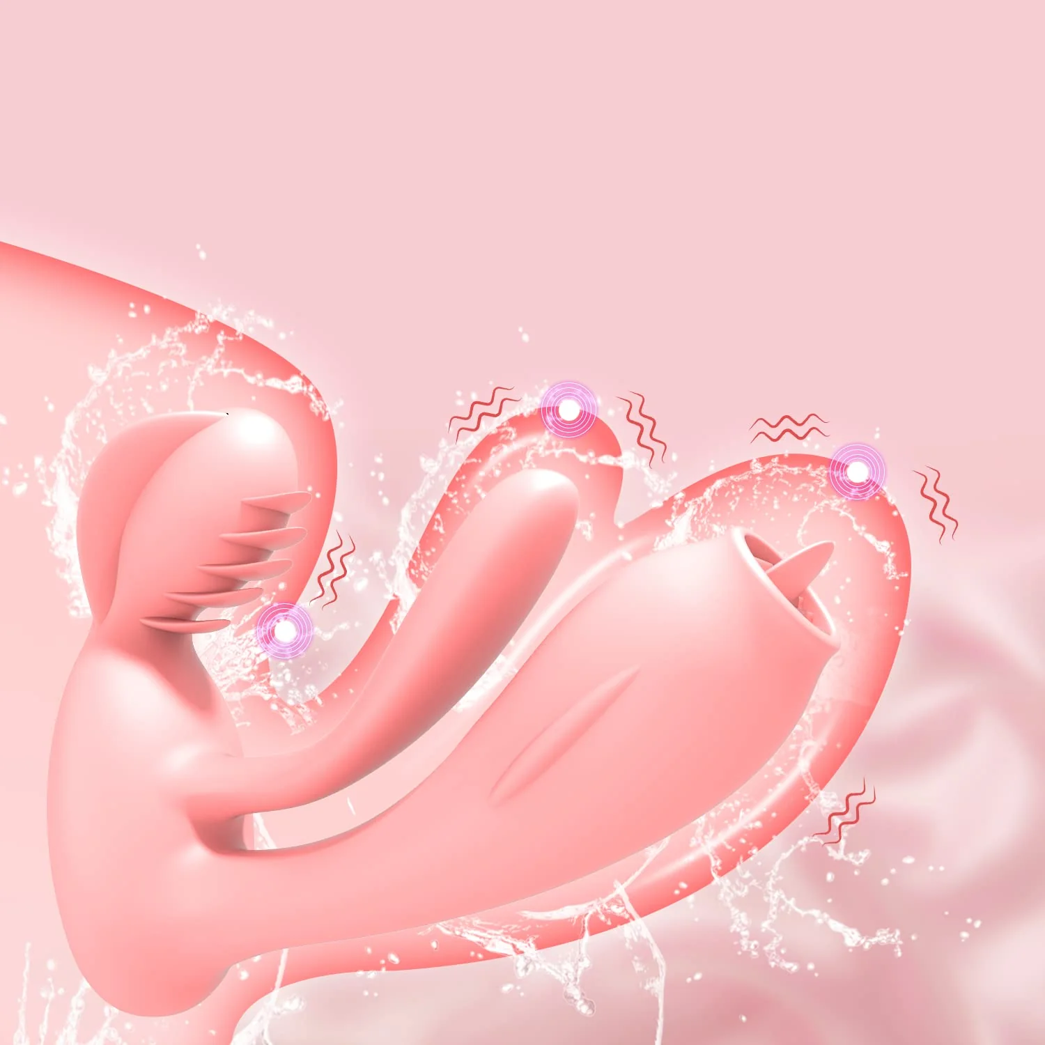 Thrusting Rabbit Vibrator with Dual Motors - Image 5