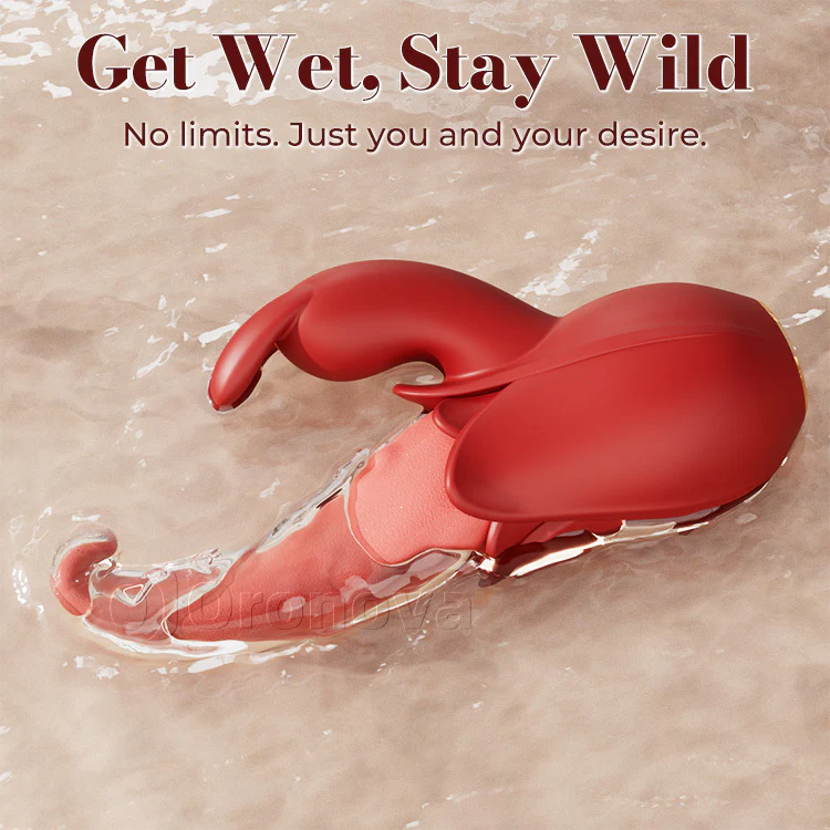 Tongue vibrator 10 modes, dual point stimulation, silent design - Image 7