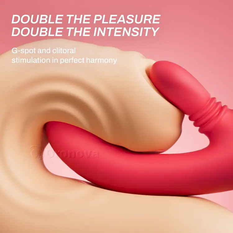 Ultimate Dual Stimulation: Rotating Clitoral Teaser & Thrusting G-Spot Vibrator - Image 4