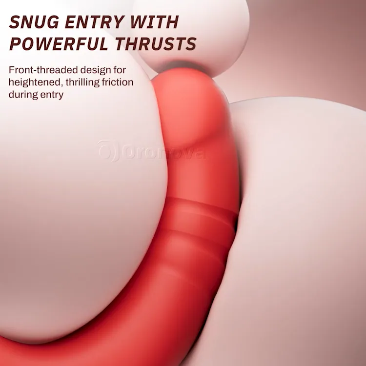 Thrusting G Spot Vibrator with Licking Pattern - Image 2