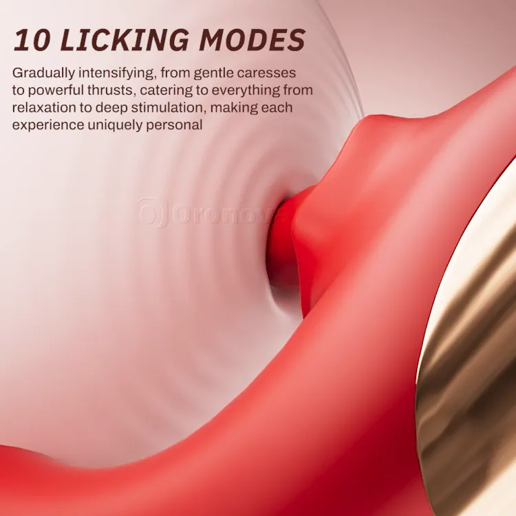 Thrusting G Spot Vibrator with Licking Pattern - Image 3