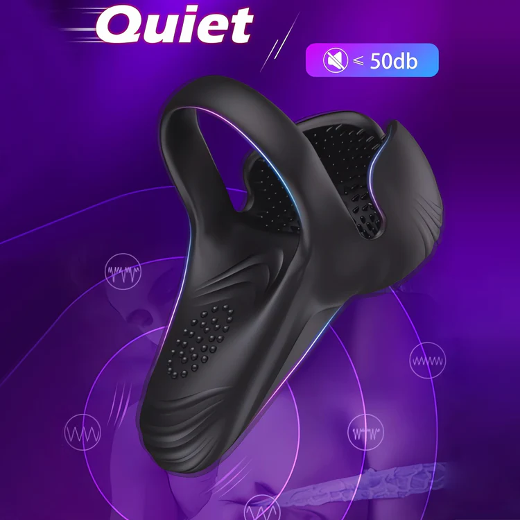 Vibrating Cock Ring for Penis, Balls & Perineum Stimulation - Image 7