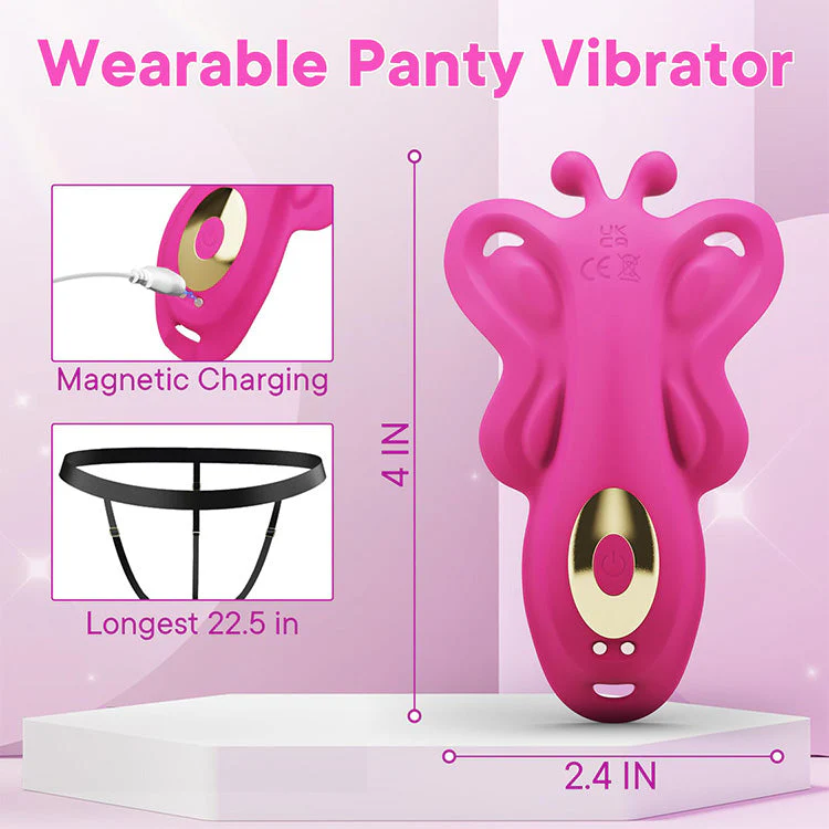 Wearable Butterfly Panty Vibrator with APP Control - Image 6